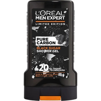 L'Oréal Men Sprchový gel Pure Carbon 250 ml