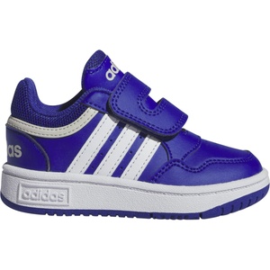 adidas Детски баскетболни кецове adidas Unisex Kids Hoops 3.0 Basketball Trainers - Blu/Ftwwht