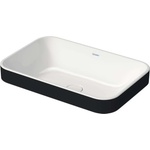 Duravit Happy D.2 Plus 60x40 cm matt white/antracit (2359606100)