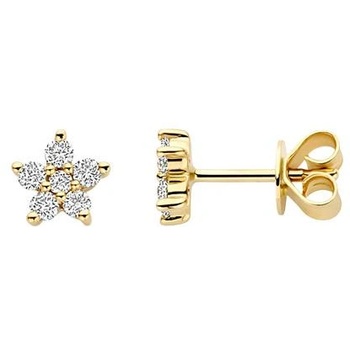 Blush Дамски златни обеци с диаманти Blush LG7018Y (LG7018Y)