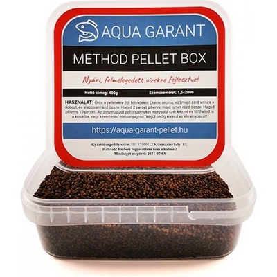 Aqua Garant Method Pellet Box 400g Leto