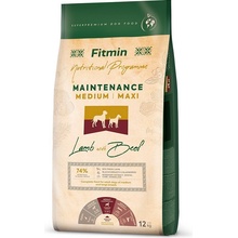 Fitmin Medium Maxi Maintenance Lamb & Beef 12 kg