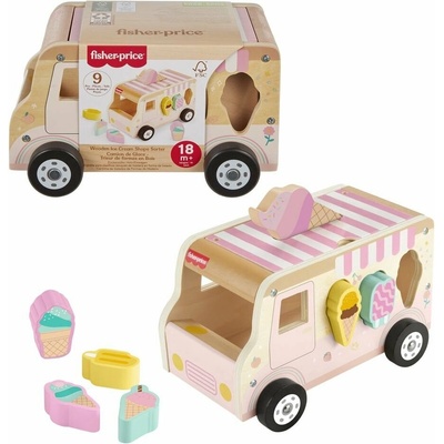 Fisher Price vkladačka zmrzlinárske auto