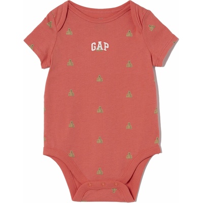 Detské body GAP LOGO červená mix
