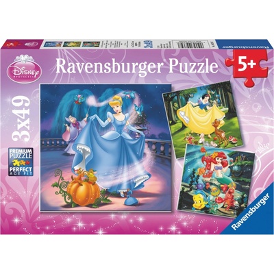 Ravensburger Disney princezny Sny 3 x 49 dielov