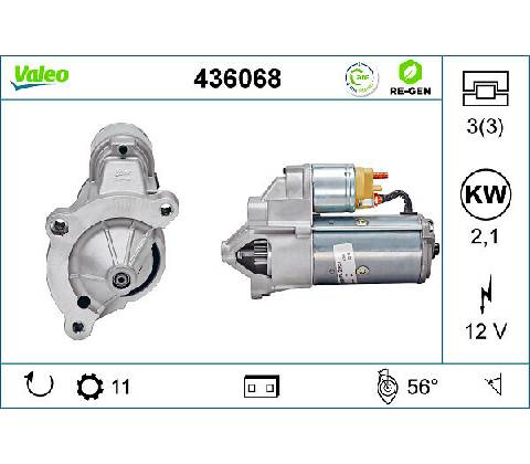 żtartér VALEO 436068