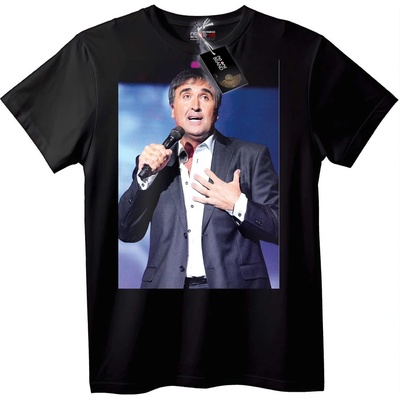 NOONEBRAND Тениска Музика ВЕСЕЛИН ВЕСКО МАРИНОВ - XS, Black