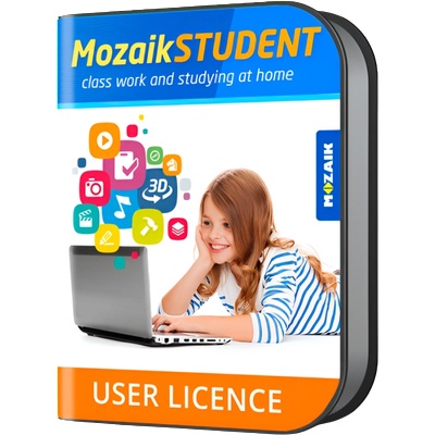 Mozaik education Mozaik STUDENT license for all platform, for one student, 1 year (WP-1Y)
