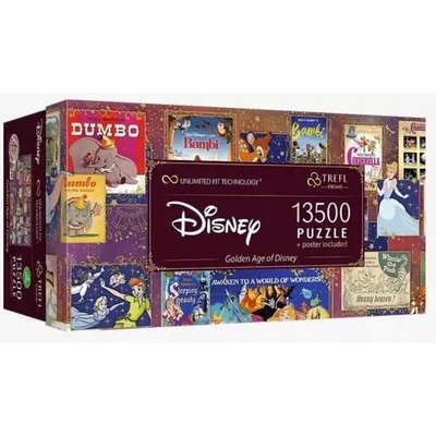 TREFL UFT Zlatý věk Disney 13500 dílků – Zboží Dáma