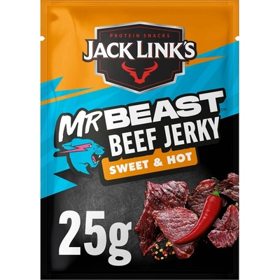 Jack Link's X MrBeast Beef Jerky Sweet & Hot 25 g