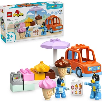 LEGO® DUPLO® Bluey - Ice Cream Trip with Bluey (10458)