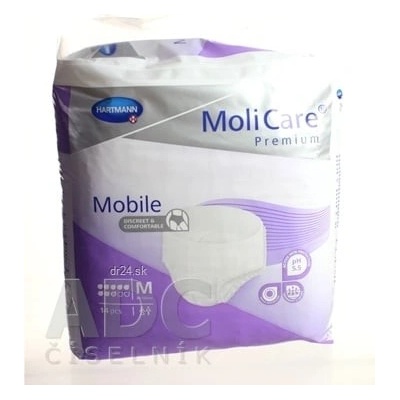 Molicare Premium Mobile fialové 8 kvapiek M 14 ks