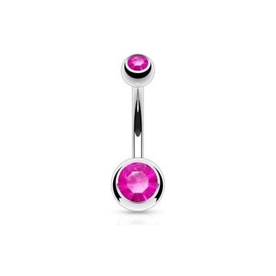 Šperky4U piercing do pupíku banánek BS01002-F