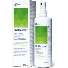 Octicide 1 mg/g + 20 mg/g dermálny roztokový sprej aer.deo.1 x 250 ml