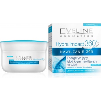 Eveline Cosmetics Hydra Impact 360° Energizující denní lehký hydratační krém 50 ml