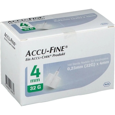 ROCHE Accu-Fine Инсулинови игли 0.23mm (32G) x 4mm 100 броя