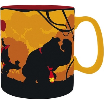 ABYstyle Чаша с термо ефект ABYstyle Games: Donkey Kong - Donkey Kong & Diddy Kong (ABYMUGA668)