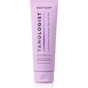 TANOLOGIST Daily Glow хидратиращо мляко за тяло за постепенен тен цвят Light To Medium 250ml