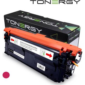 Compatible Тонер касета за HP Color LaserJet Enterprise M 554/554dn/555dn/555x/MFP M 578dn/578f/Flow MFP M 578c - Magenta - W2123A - Tonergy - Неоригинална, заб. : 4500 брой копия, с чип