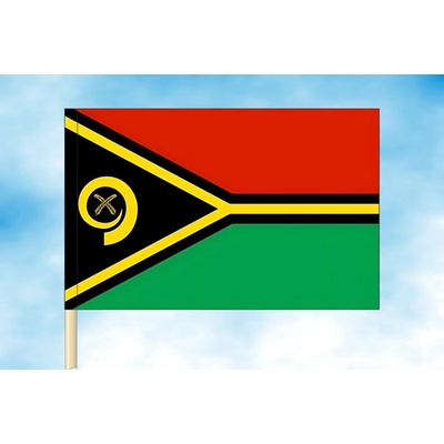 LIBEA, s.r.o. Vlajka Vanuatu Rozměr: 30×45 cm, Uchycení: Návlek na žerď