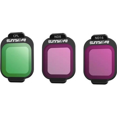 Stablecam Sada 3 filtrov Sunnuylife pre DJI Flip / Lito X1 (CPL+ND8+ND16) 1DJ8427