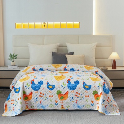 Textilomanie Prehoz na posteľ HENRIETTA, farebný 170 x 210 cm