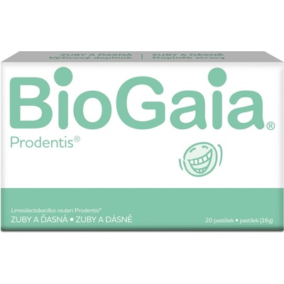 BioGaia ProDentis Bez cukru mentolová příchuť 2 x 10 ks
