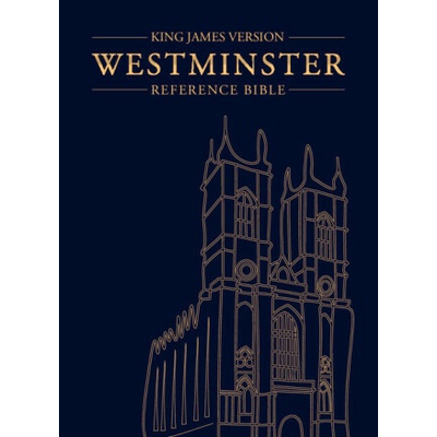 KJV Westminster Reference Bible, Dark Blue Goatskin Leather, KJ556:XE