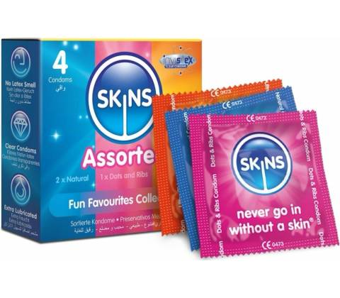 Skins Assorted 4 ks