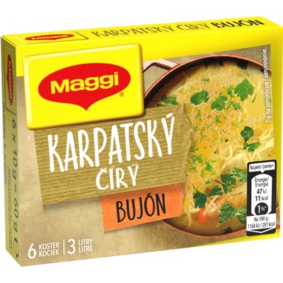 MAGGI Karpatský Čirý Bujón 3l 60 g