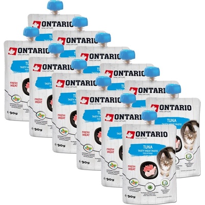 ONTARIO Онтарио Котенце рибена паста с вкусно месо 12 x 90 г