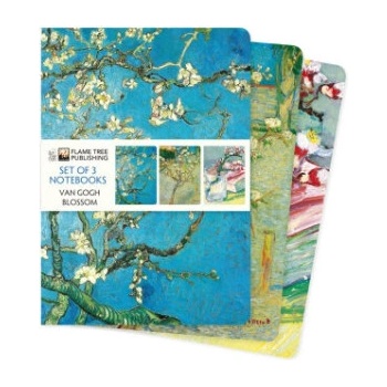 Flame Tree Publishing Vincent van Gogh: Blossom Set of 3 Standard Notebooks | Flame Tree Publishing