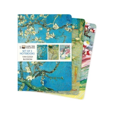 Flame Tree Publishing Vincent van Gogh: Blossom Set of 3 Standard Notebooks | Flame Tree Publishing