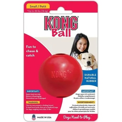 KONG ball small - играчка за куче от гума - САЩ - kb2e
