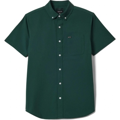 Brixton košela Sanford Oxford krátky rukáv woven Primal green