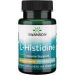 Swanson AjiPure L-Histidine 500 mg [60 капсули]