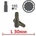 Ks tools; jbm Битове xzn l30мм на база 5/16" - от 2.40лв