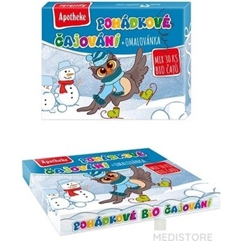 APOTHEKE KOLEKCIA Rozprávkové čajovanie BIO ovocné a bylinné čaje v nálevových vreckách + omaľovánka (inov.2022) 1x30 ks - 209199