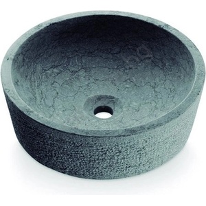 Bathco 00308 - Мивка за плот DUAL диаметър 40, 5 см, камък/сива (BO0015)