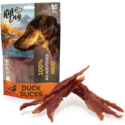 KIDDOG Super Premium 100% Патешки гърди, ивици 80 г