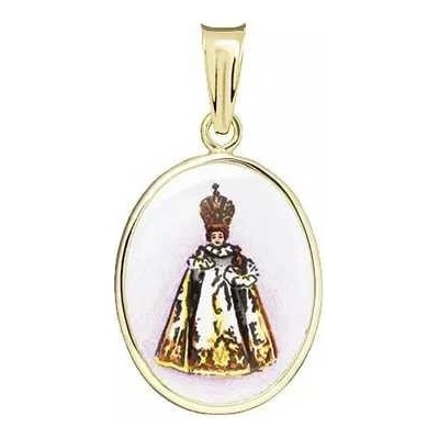 Aljančič Pražské Jezulátko madonka bílé šaty 111H white