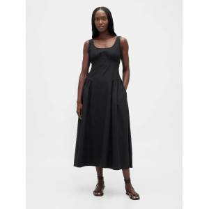GAP Ленена макси рокля GAP GAP | Cheren | ЖЕНИ | XS - zoot - 218,52 лв