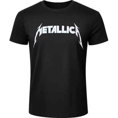 ROCK OFF мъжка тениска Metallica - Logo - Carbon - ROCK OFF - METCBN103MB