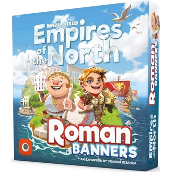 PORTAL GAMES Разширение за настолна игра Imperial Settlers: Empires of the North - Roman Banners