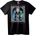 NOONEBRAND Тениска Добри Вибрации, Лоши Решения - XS, Black