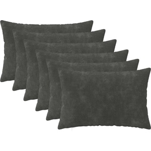 vidaXL Калъфка за възглавница 6 pcs HEERLEN Антрацит 30 x 50 cm (907804)
