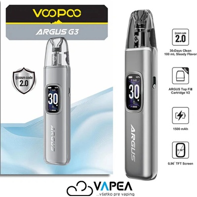 VooPoo Argus G3 Pod 1500 mAh Space Grey 1 ks