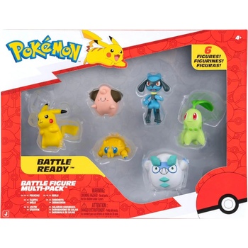 Jazwares Pokemon Battle 6 Pack (pkw4099)