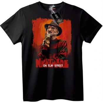 NOONEBRAND Тениска Freddy Krueger Кошмар на Елм Стрийт - 2XL, Black
