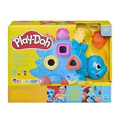 Hasbro Play-Doh: Цветове и форми на динозавър стартов комплект